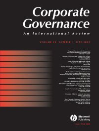 Corporate Governance. An International Review