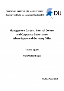 Management Careers, Internal Control and Corporate Governance. Where Japan and Germany Differ