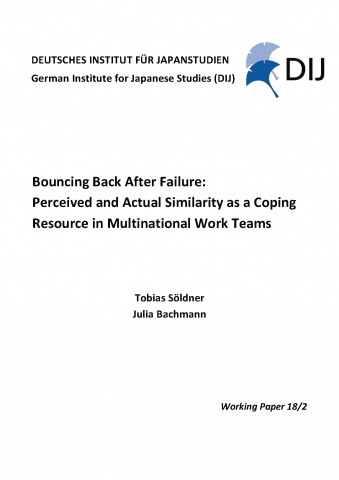 Bouncing Back After Failure: Perceived and Actual Similarity as a Coping Resource in Multinational Work Teams