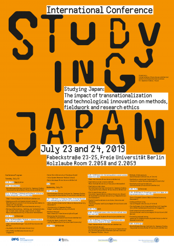 Studying Japan: The impact of transnationalization and technological innovation on methods, fieldwork and research ethics