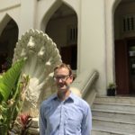 David on the campus of Chulalongkorn University