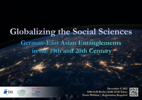 Globalizing the Social Sciences <br><small>German-East Asian Entanglements in the 19th and 20th Century</small>