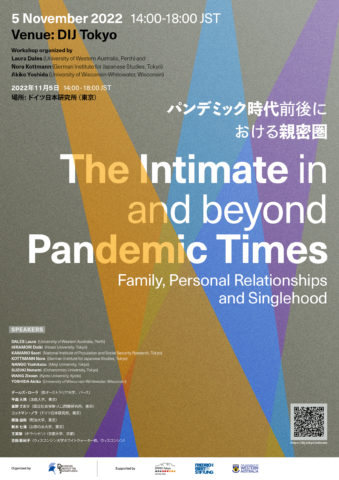The Intimate in and beyond Pandemic Times: Family, Personal Relationships and Singlehood
