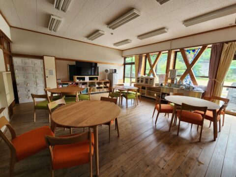 Example for a communicative space in an abandoned elementary school in rural Japan