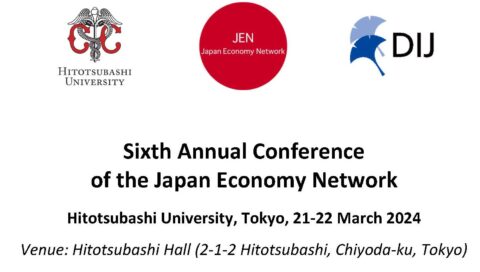 Sixth Annual Conference of the Japan Economy Network (JEN)