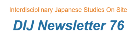 DIJ Newsletter 76, Summer 2024