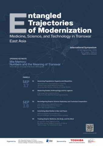 Entangled Trajectories of Modernization: Medicine, Science, and Technology in Transwar East Asia