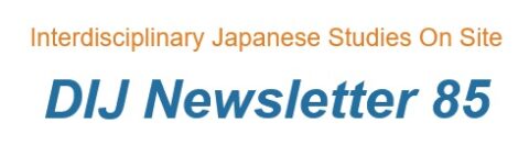 DIJ Newsletter 85, Autumn 2026